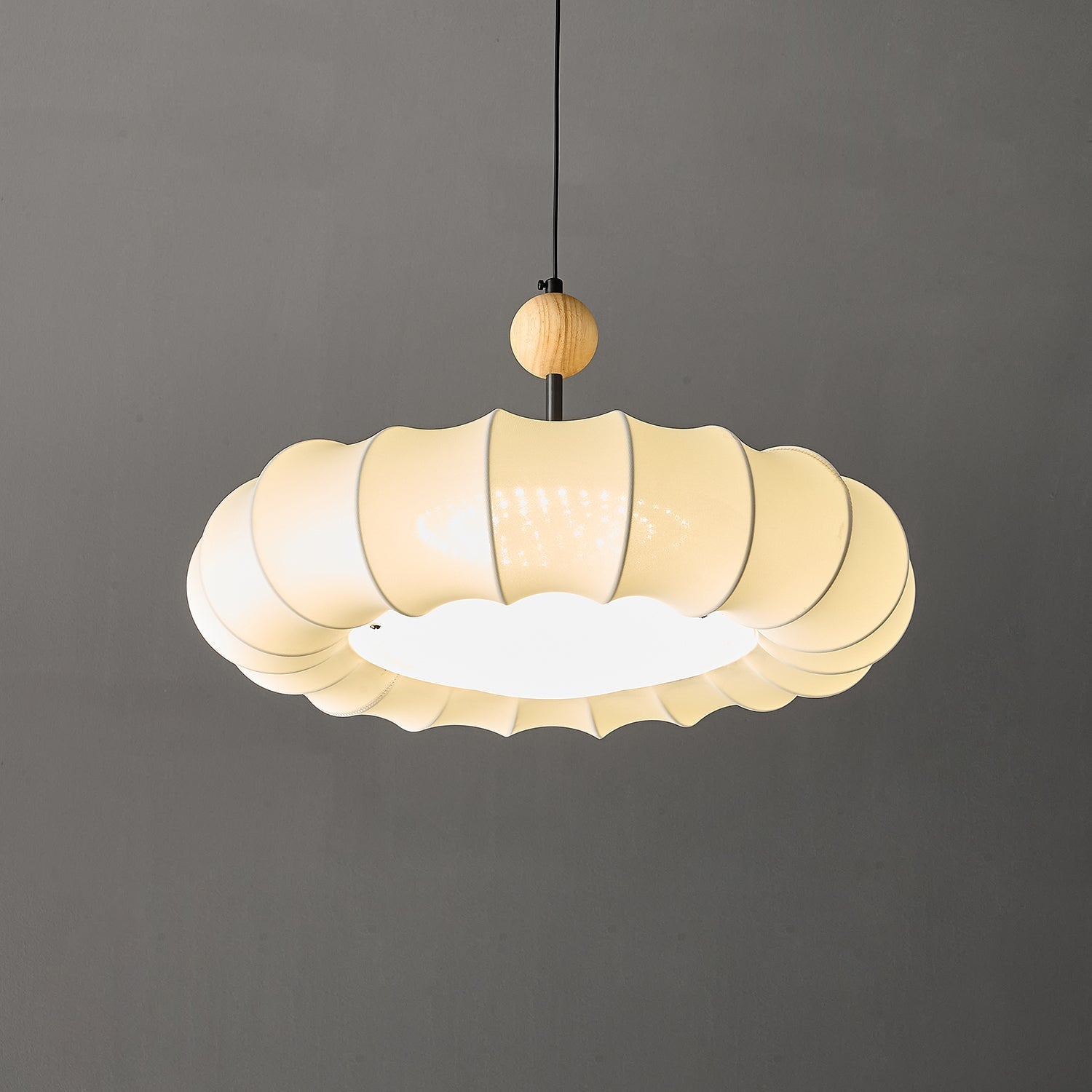 Vero Minimalist Wood Pendant Light - Letslighting