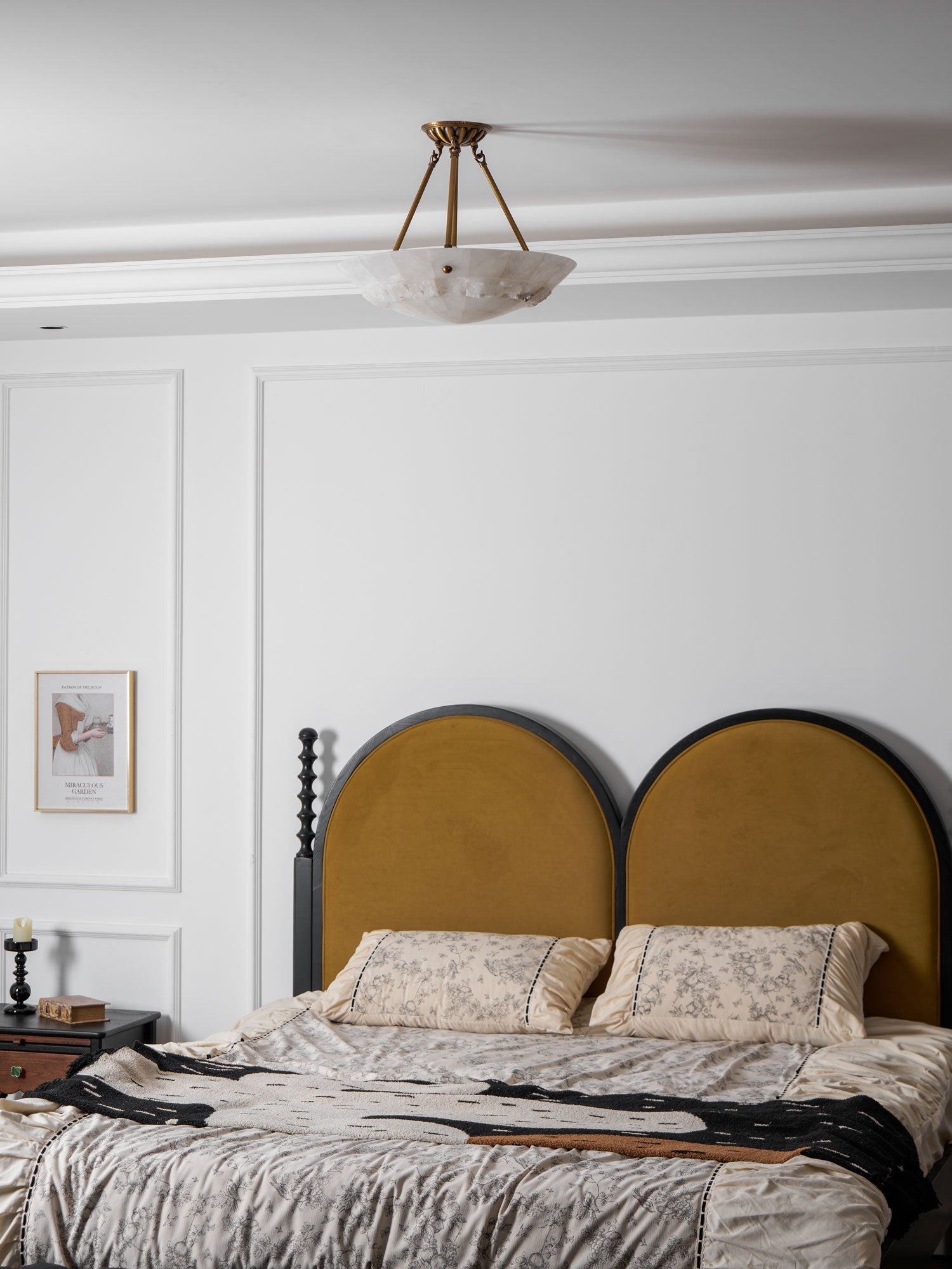 Bowl Pendant Lamp Alabaster Elegance - Letslighting