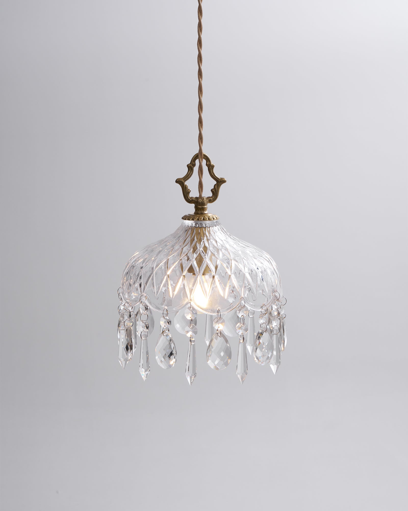 Elyran Crystal Vintage Pendant Lamp - Letslighting