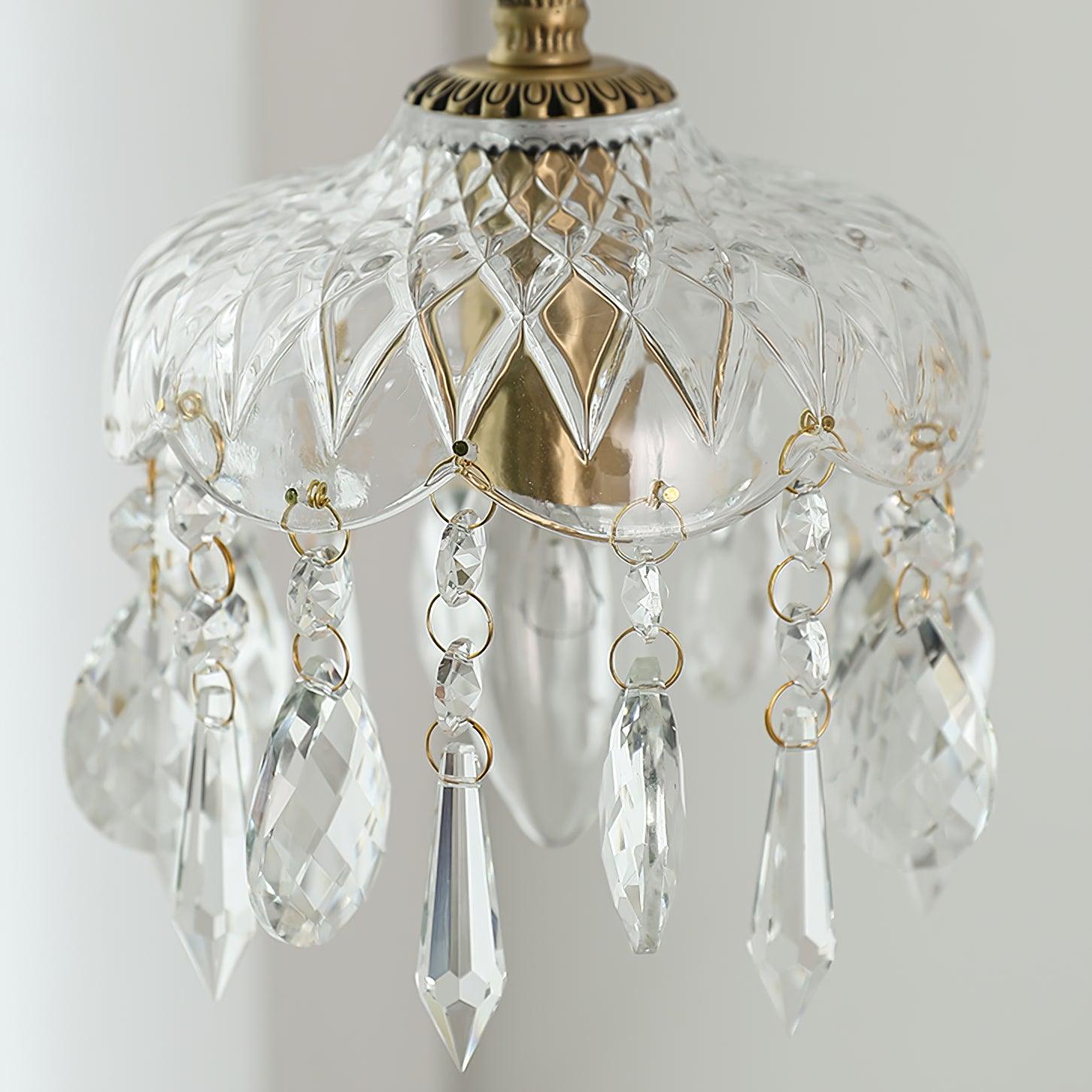 Elyran Crystal Vintage Pendant Lamp - Letslighting