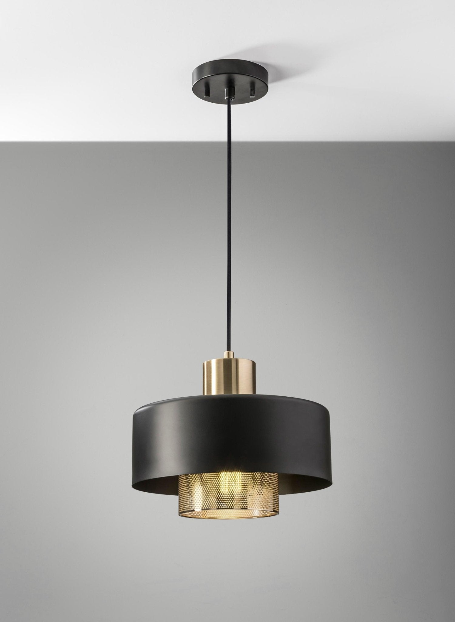 Bronze Contemporary Metal Table Lamp - Blowlighting