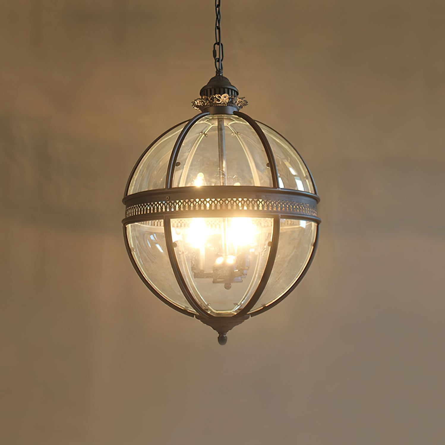 Epoch Retro Braeden Pendant Light Glass