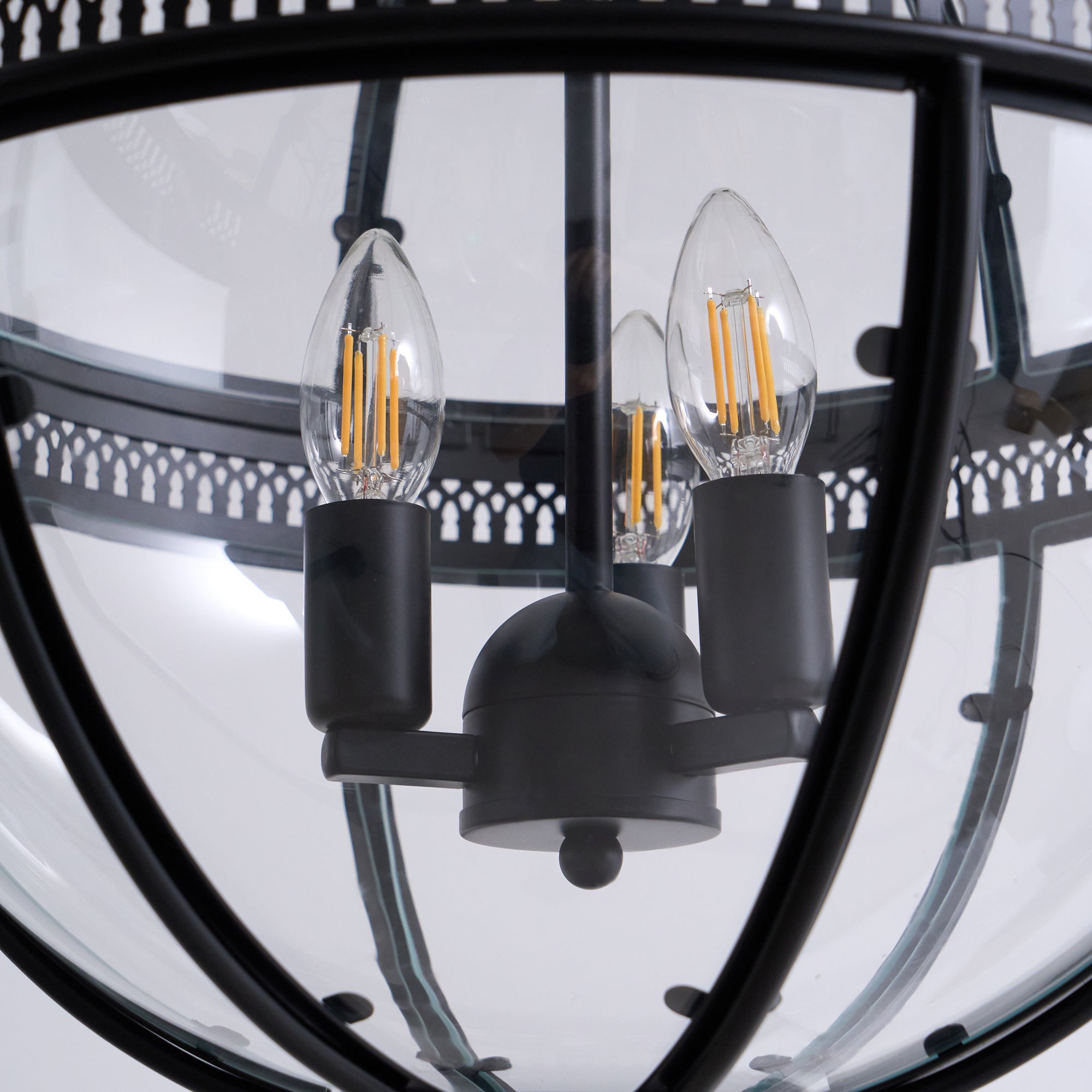 Epoch Retro Braeden Pendant Light Glass