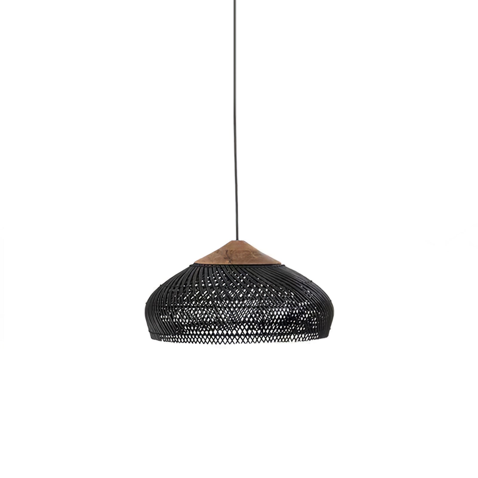 Solara Pendant Lamp Rattan Swag Woven - Letslighting