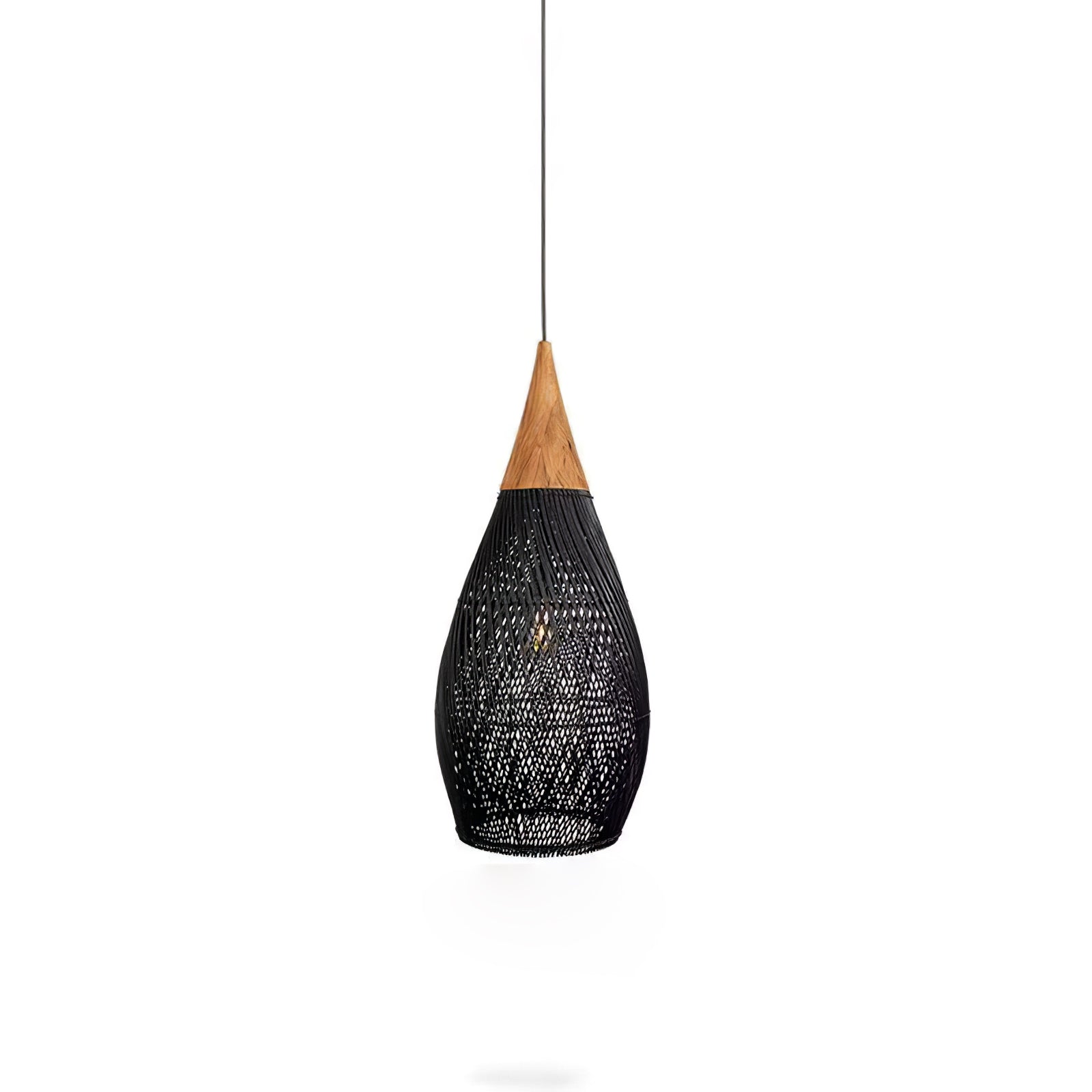 Solara Pendant Lamp Rattan Swag Woven - Letslighting