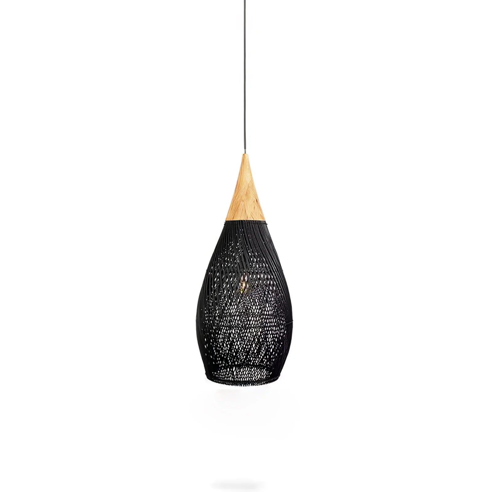 Ritta Braided Rattan Pendant Lamp