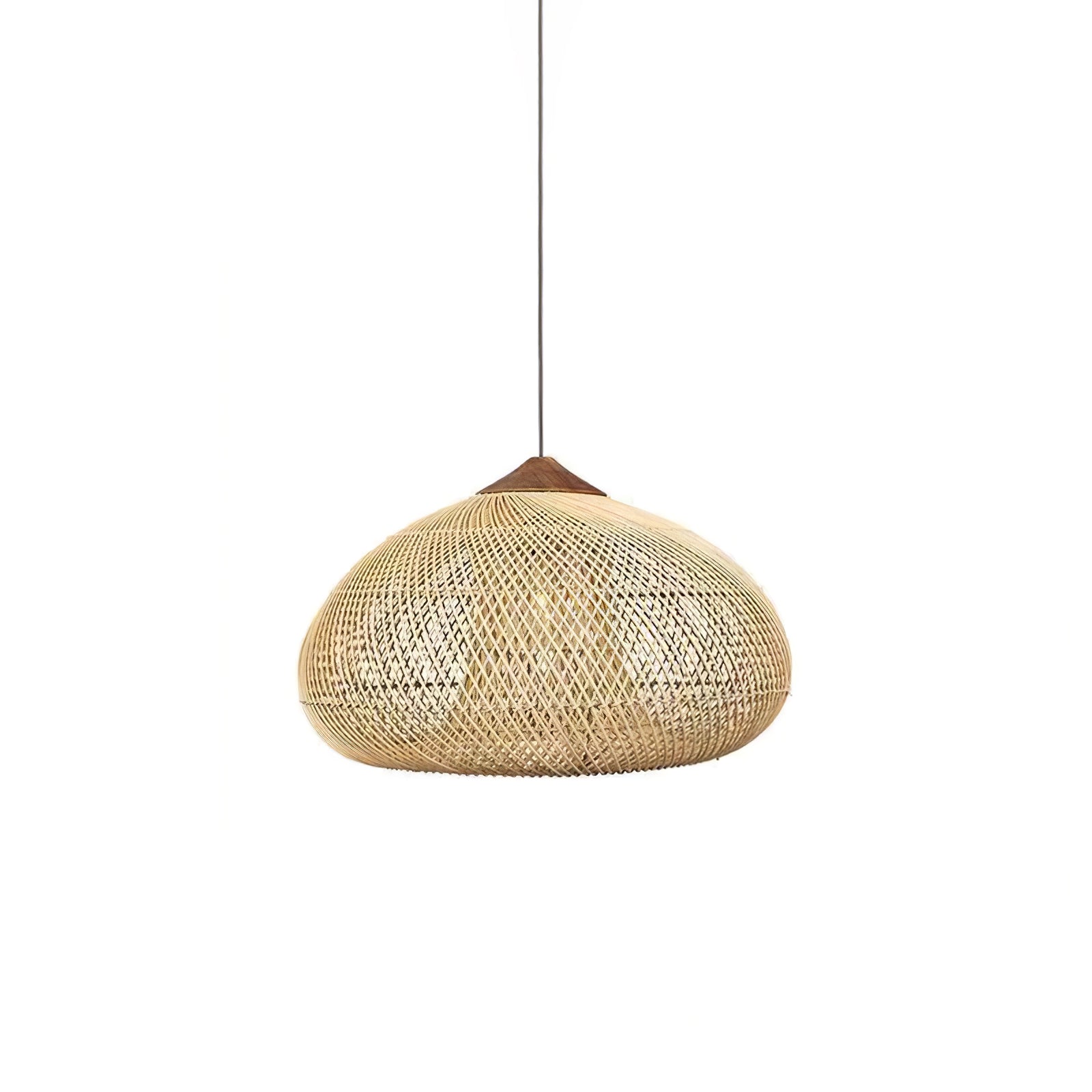 Solara Pendant Lamp Rattan Swag Woven - Letslighting