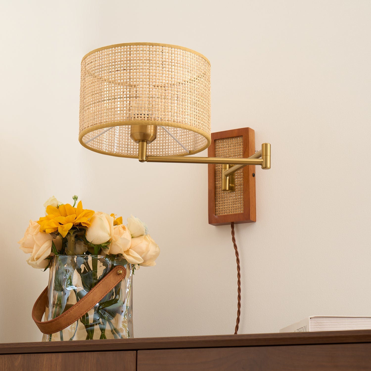 Rivaro Swing Arm Wall Lamp - Letslighting