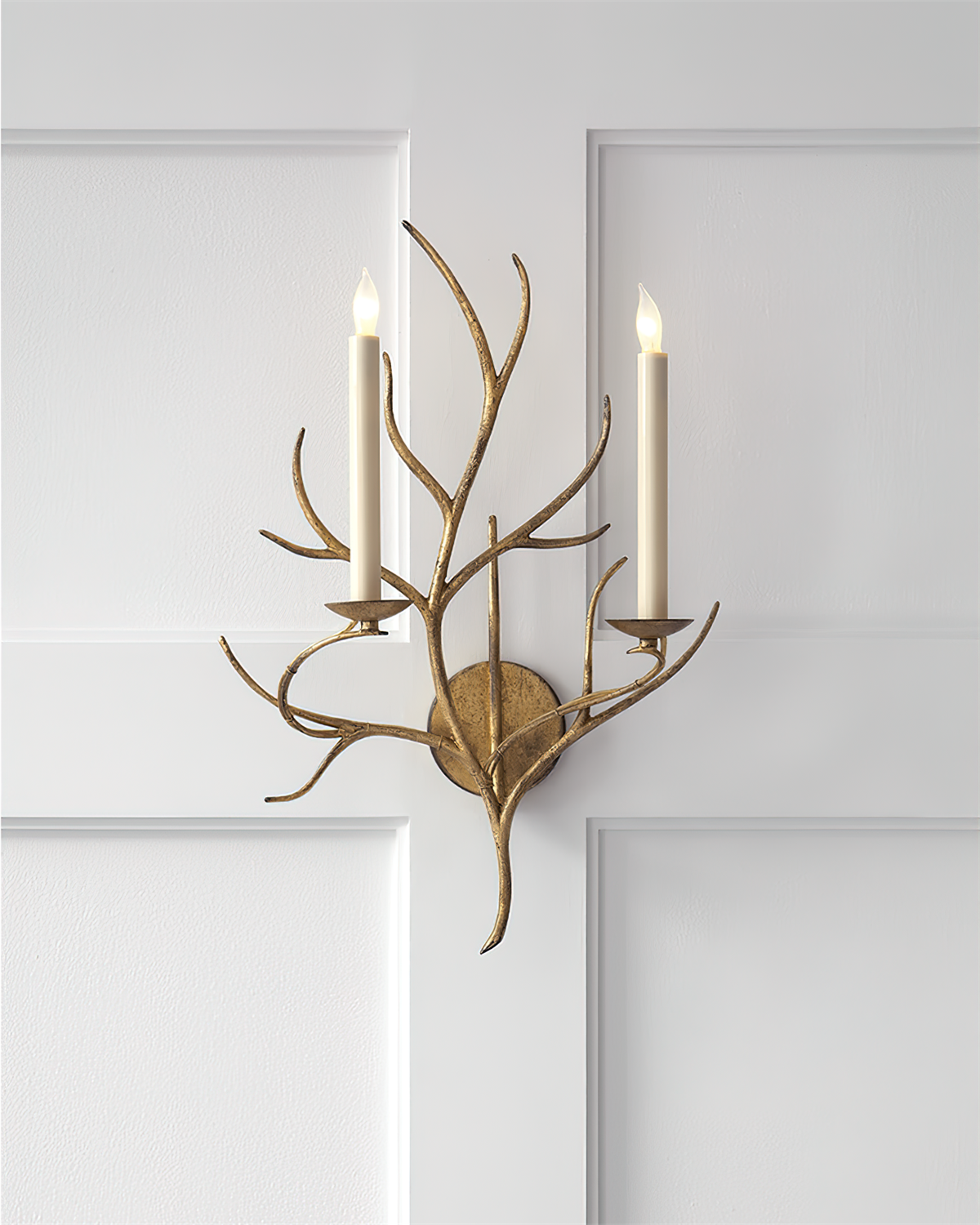 Duvor Double Candle Wall Sconce - Letslighting