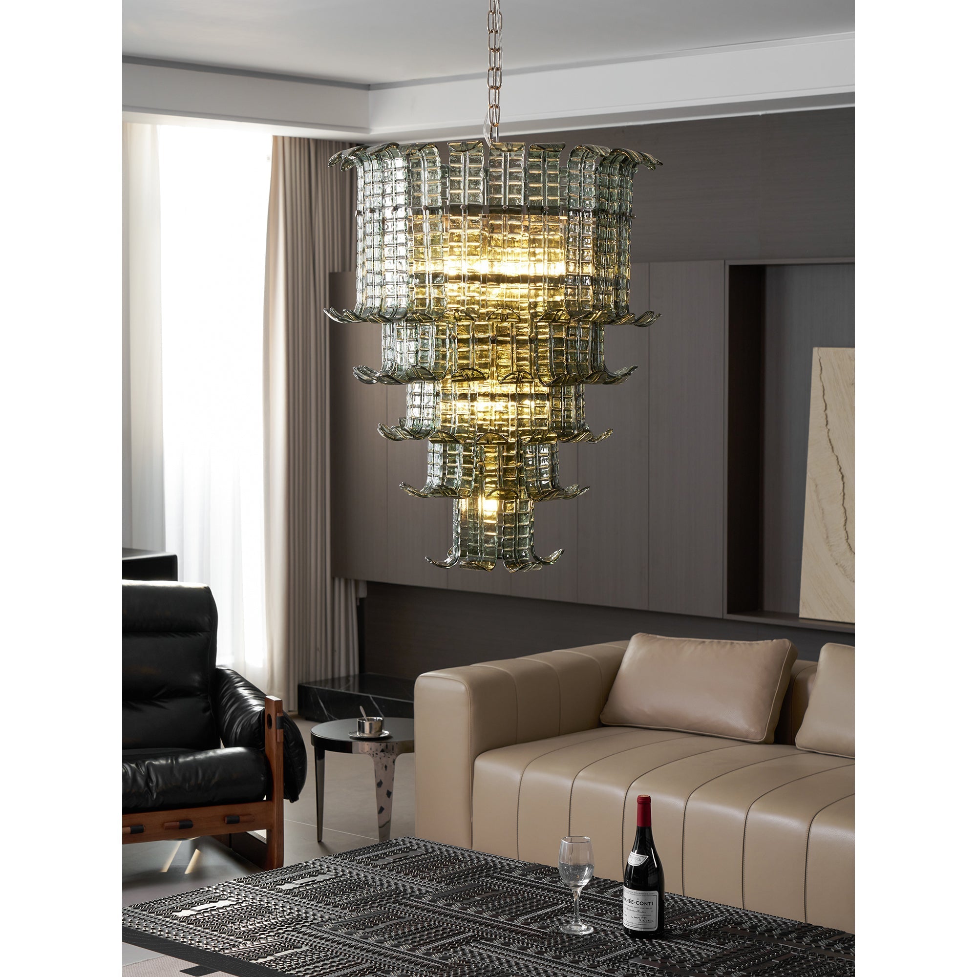 Aether Postmodern Luxury Glass Chandelier - Letslighting