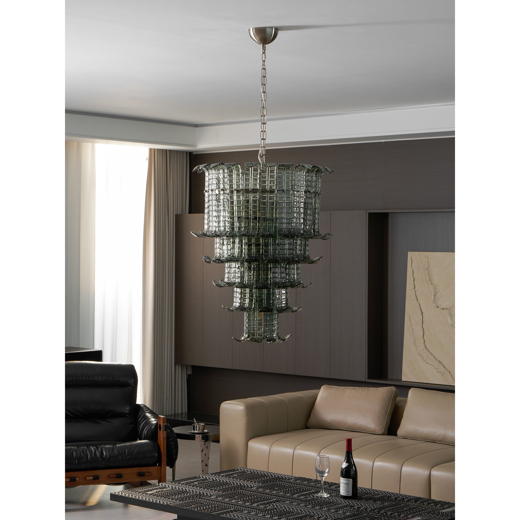 Aether Postmodern Luxury Glass Chandelier - Letslighting