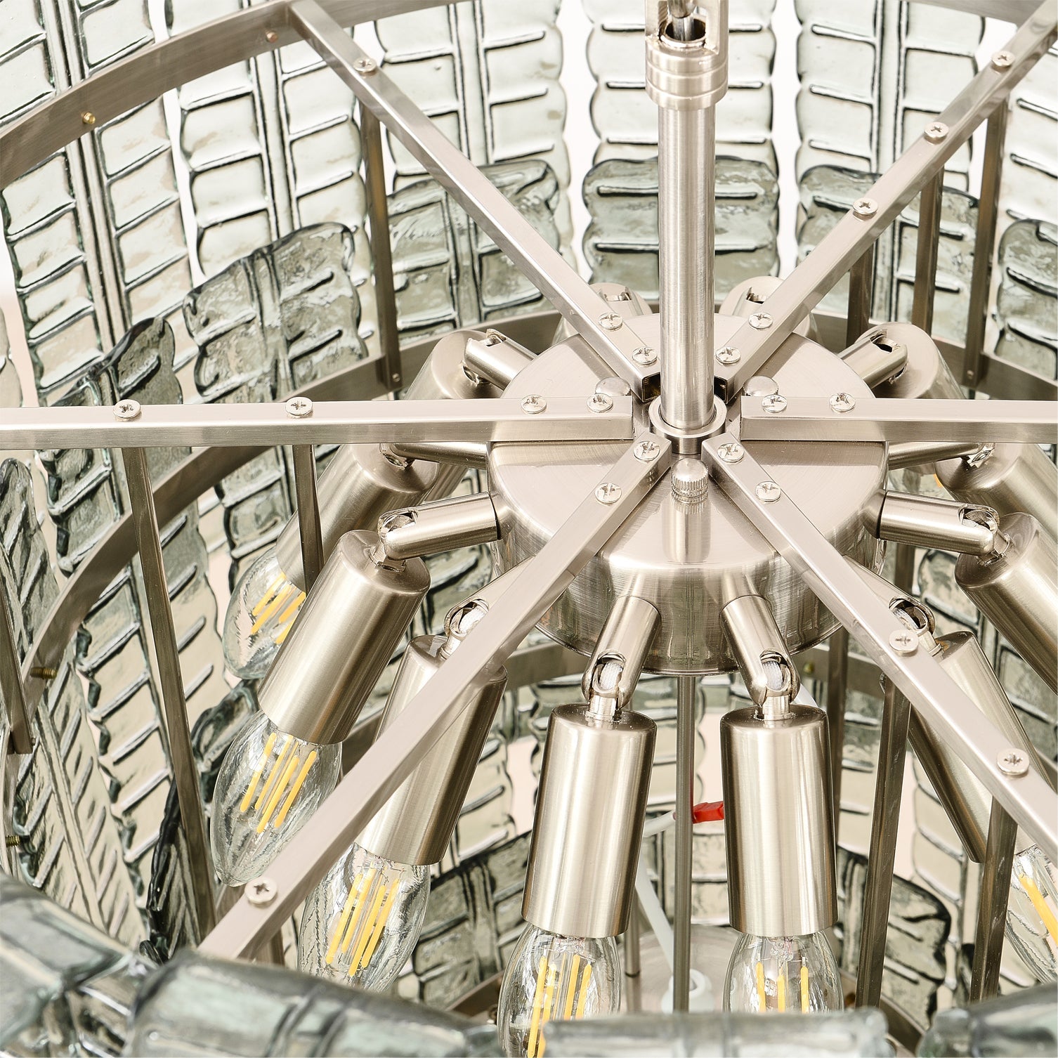 Aether Postmodern Luxury Glass Chandelier - Letslighting