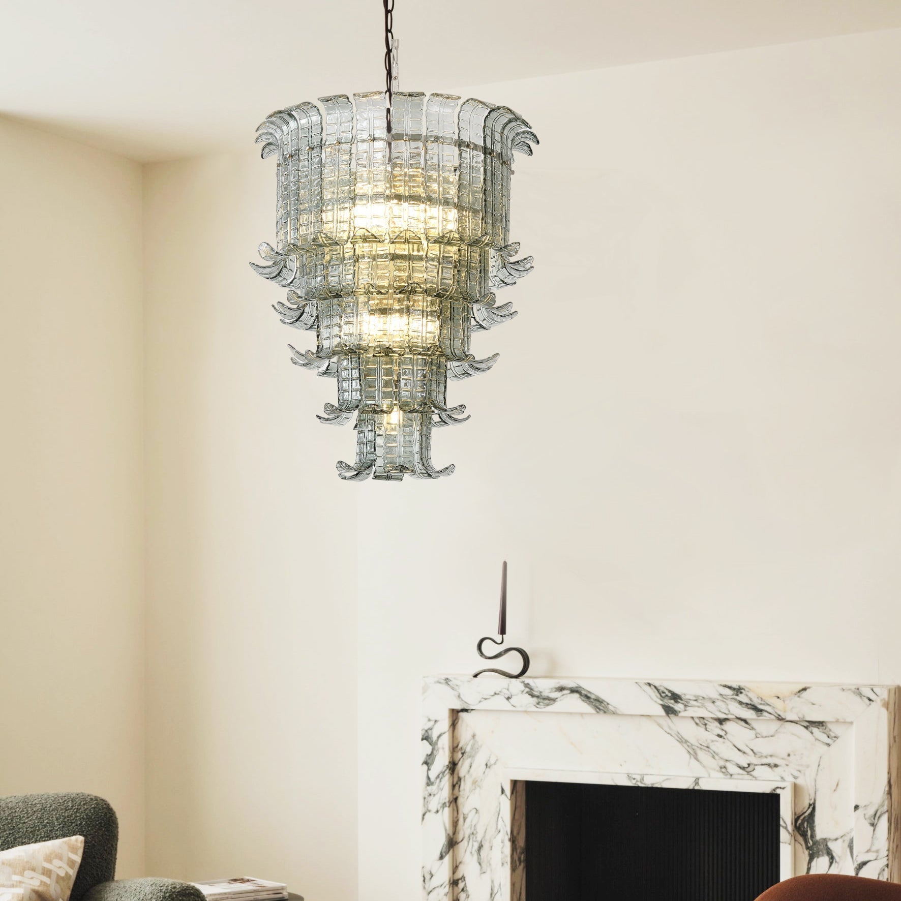 Aether Postmodern Luxury Glass Chandelier - Letslighting