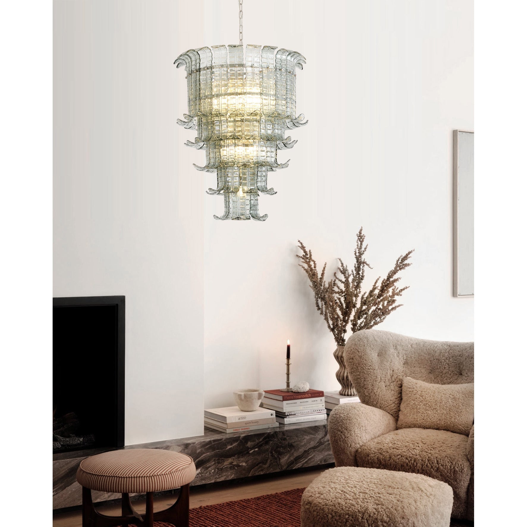 Aether Postmodern Luxury Glass Chandelier - Letslighting