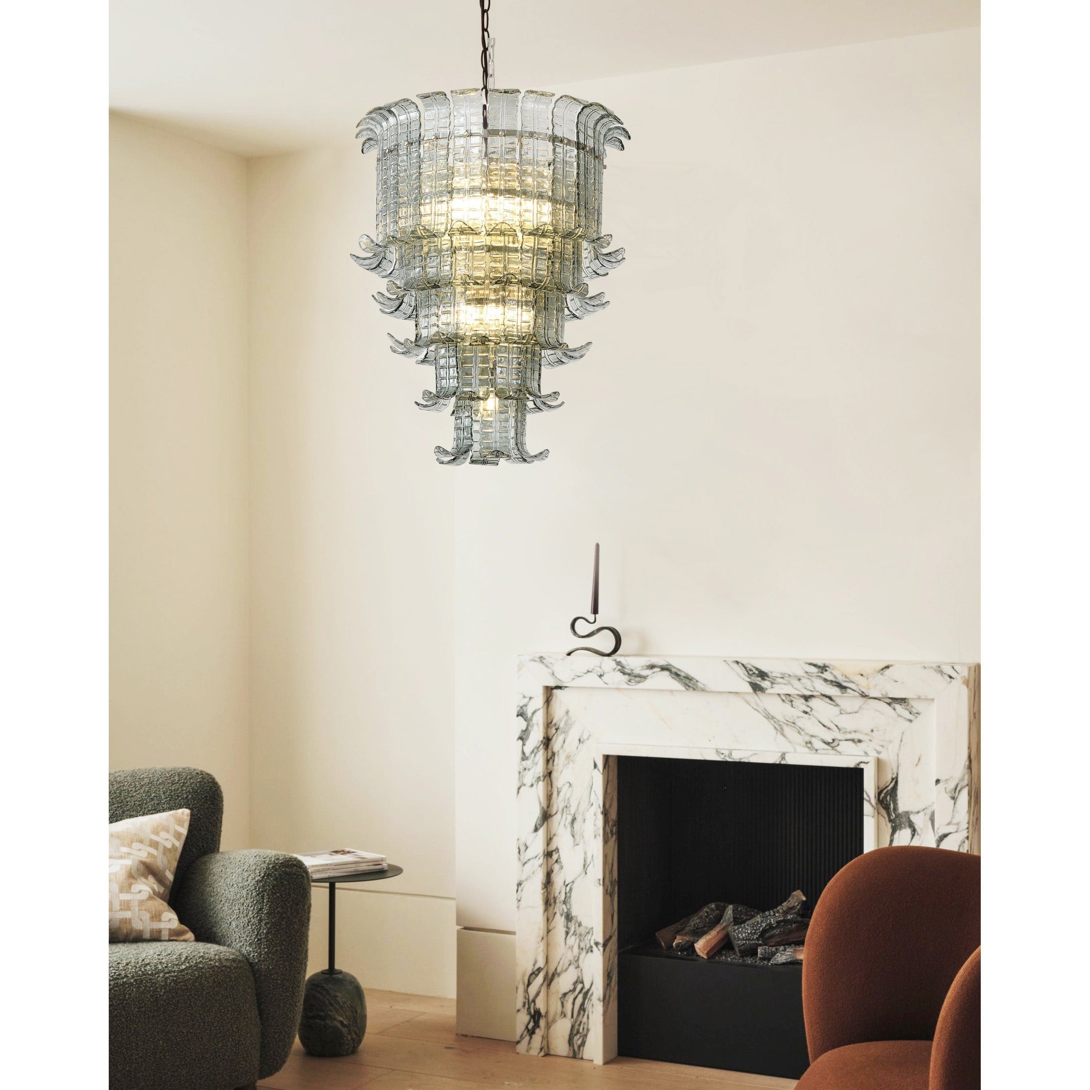 Aether Postmodern Luxury Glass Chandelier - Letslighting
