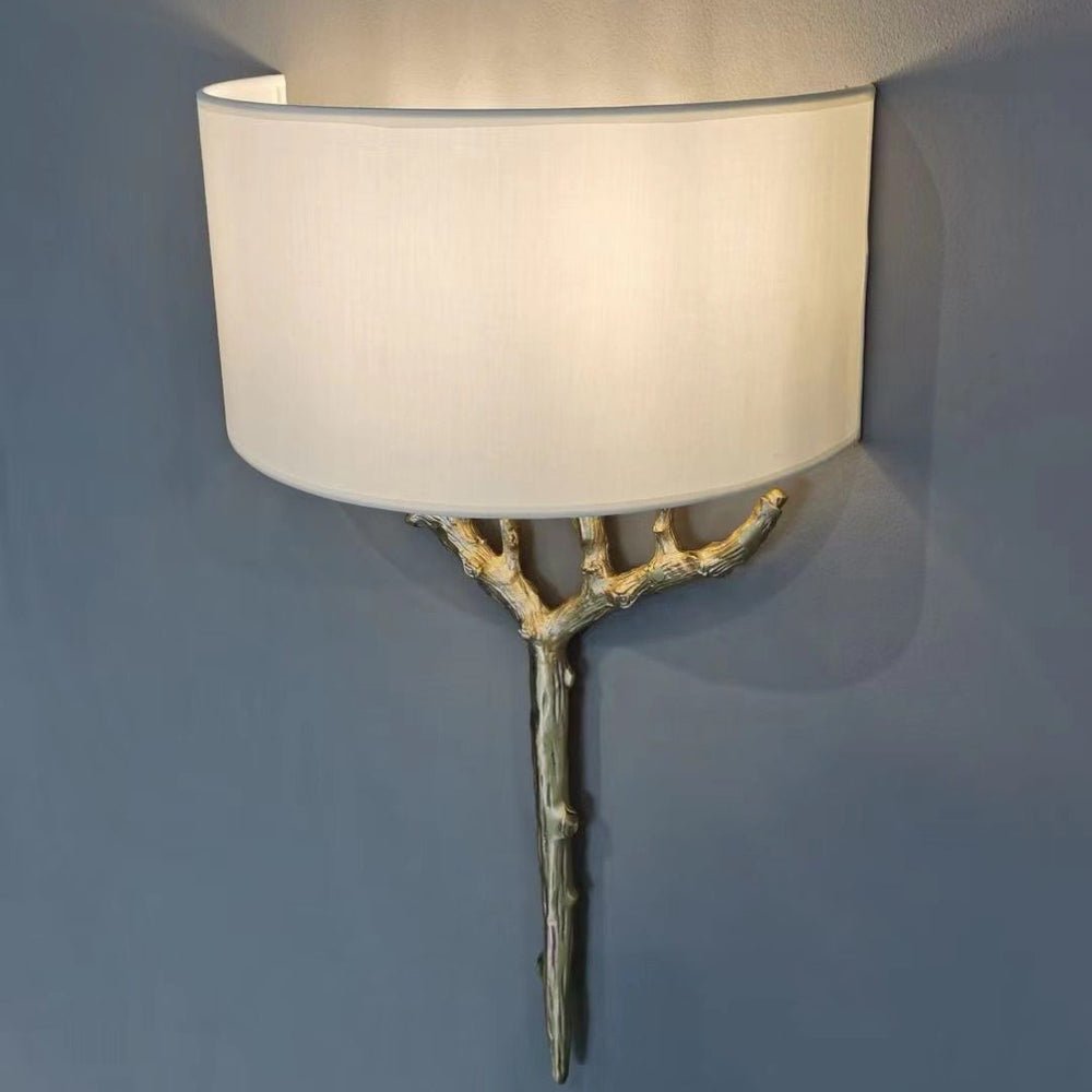 Ceryndir Antler Brass Wall Sconce - Letslighting