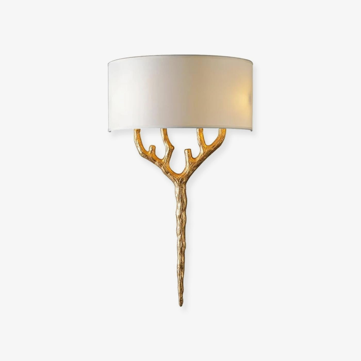 Ceryndir Antler Brass Wall Sconce - Letslighting