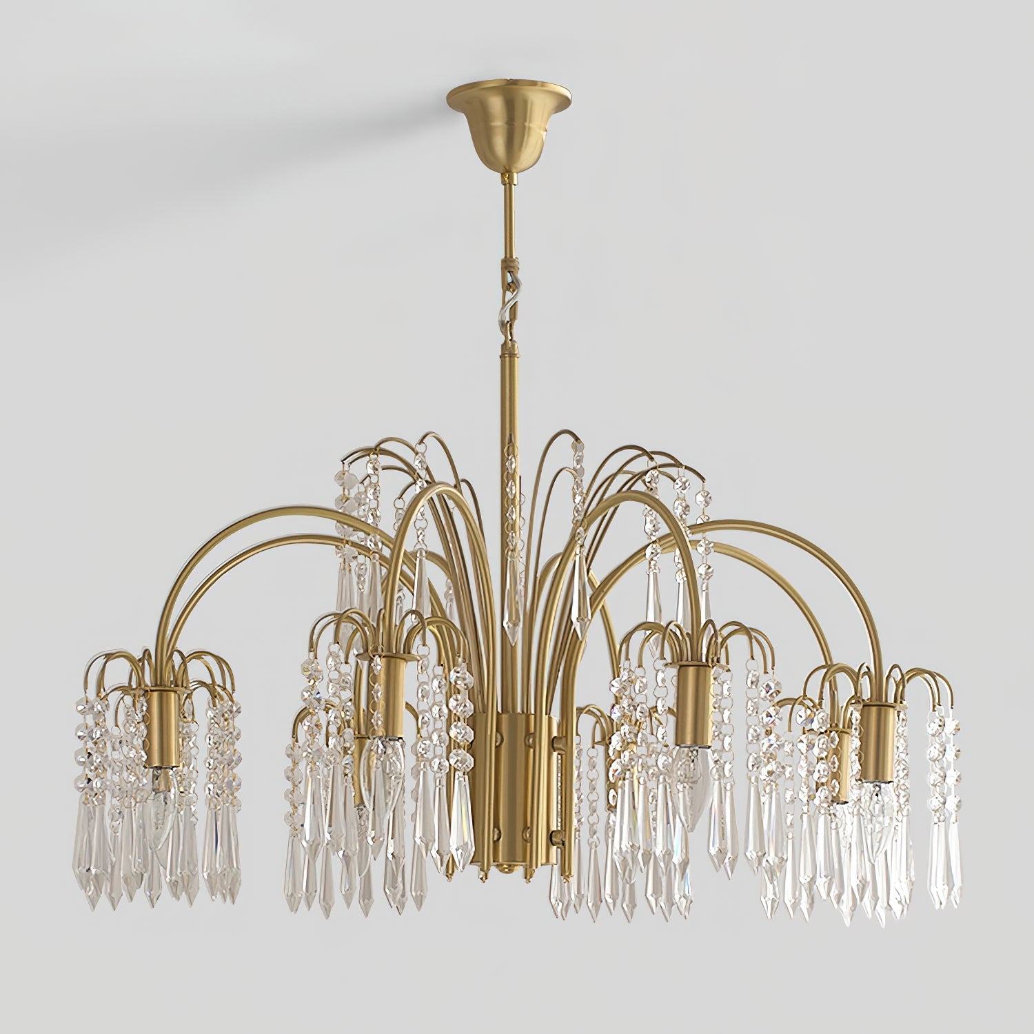 Voyant Premium Luxury Candle Crystal Chandelier - Letslighting