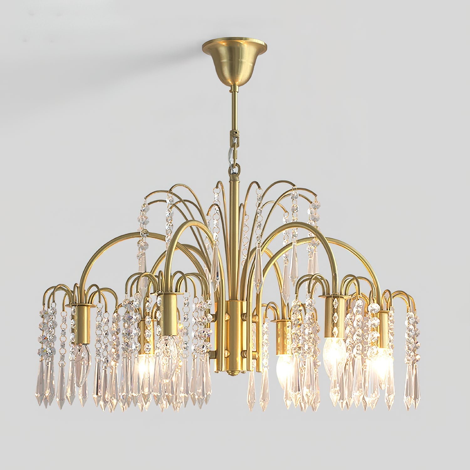 Voyant Premium Luxury Candle Crystal Chandelier - Letslighting