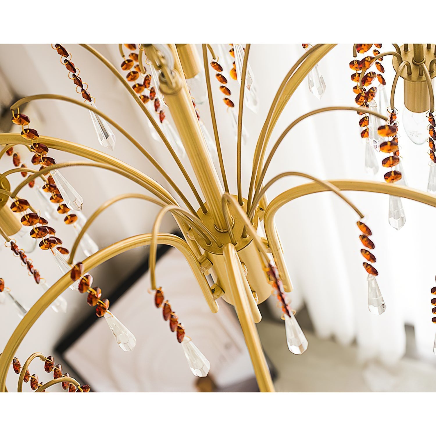 Voyant Premium Luxury Candle Crystal Chandelier - Letslighting