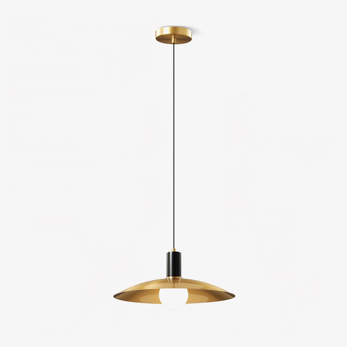 Thalora Brass & Glass Classic Pendant Lamp - Letslighting