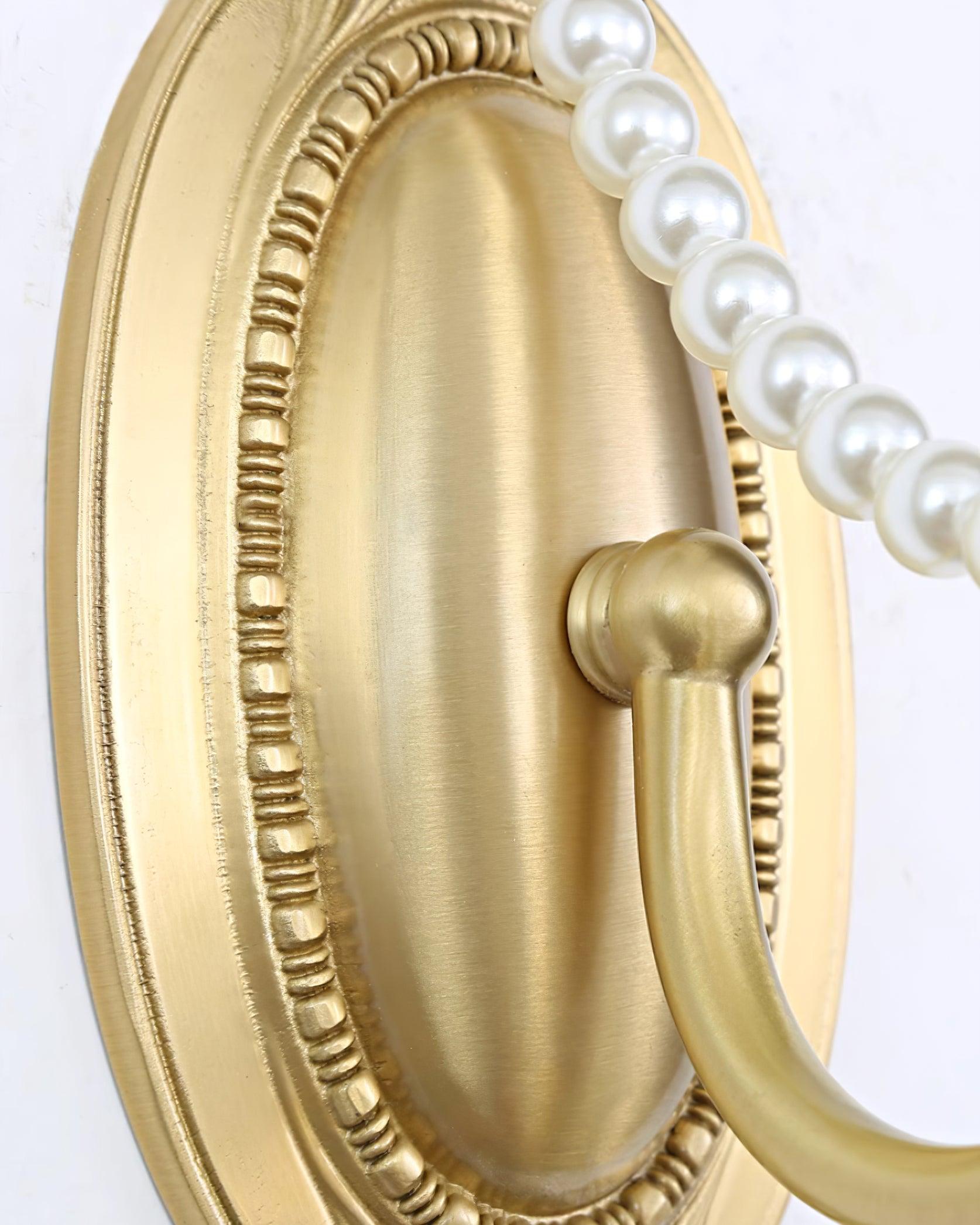 Zoey Brass Floral Wall Lamp - Letslighting