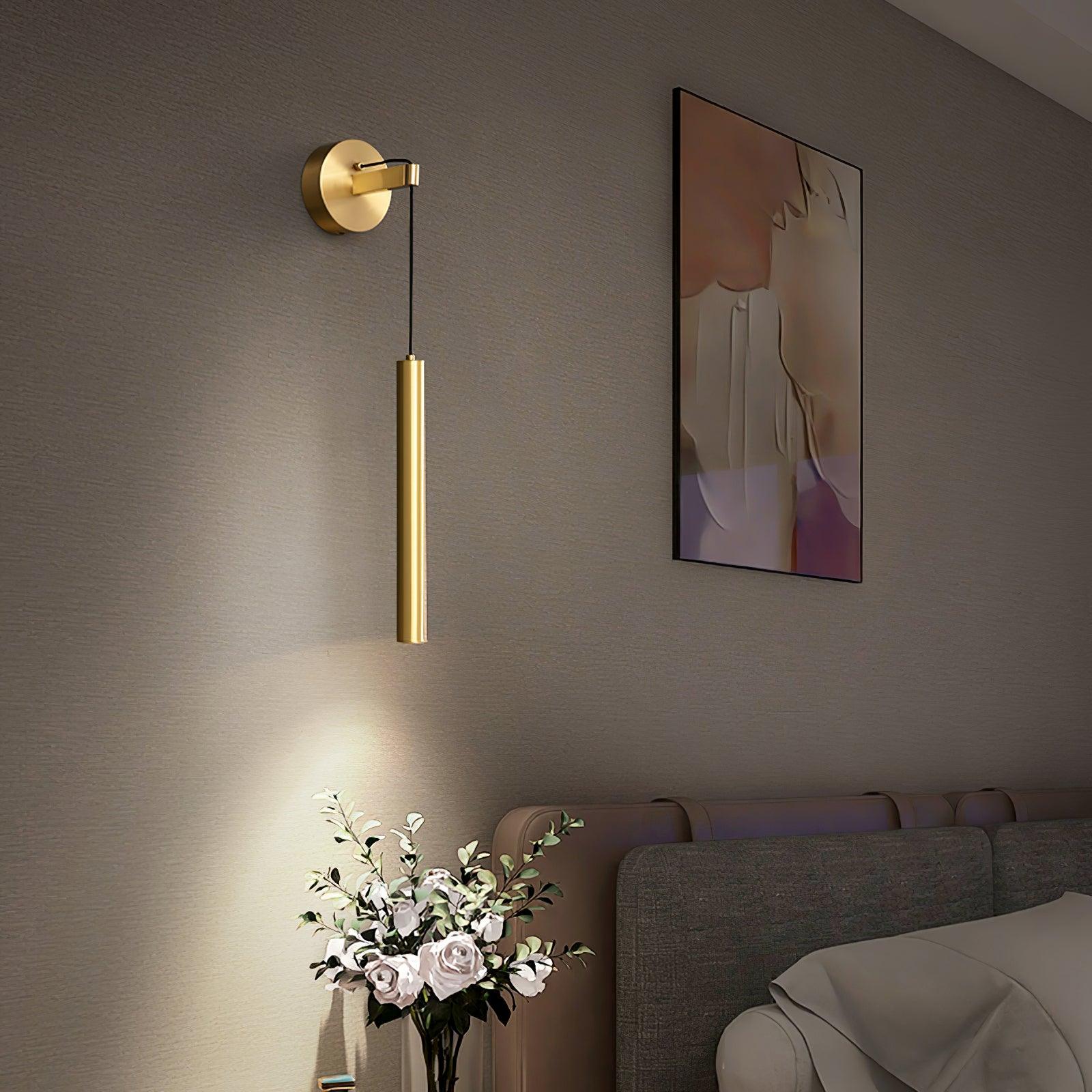 Brass Line Wall Light - Blowlighting