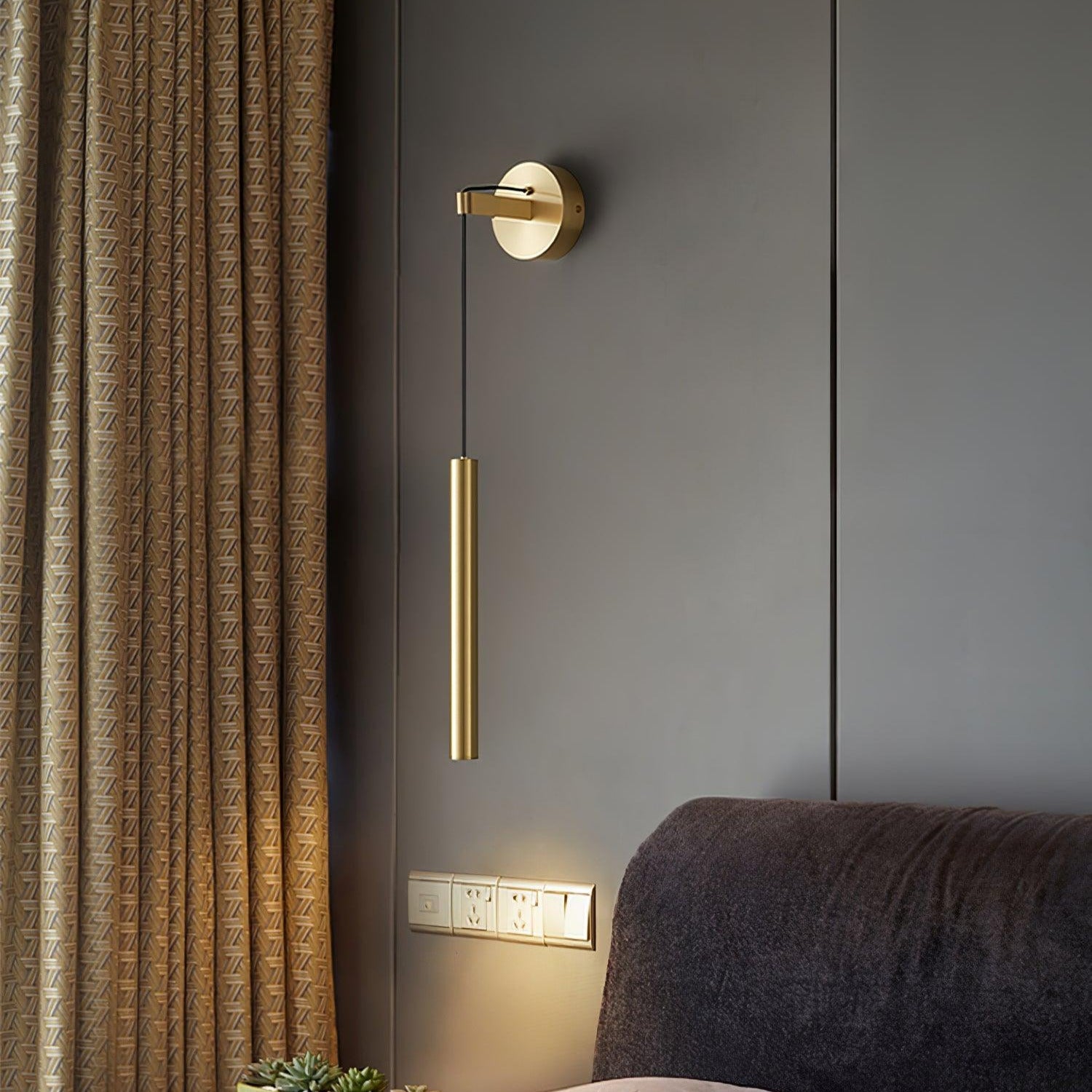 Kristy Line Indoor Wall Lamp Brass - Letslighting