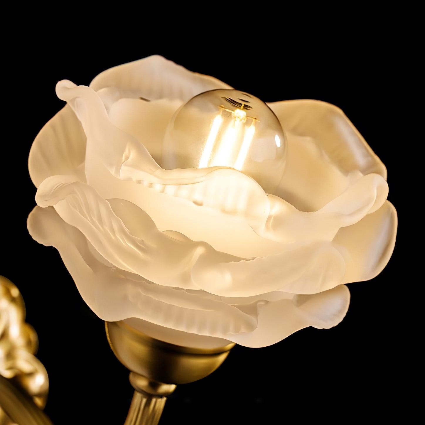 Drifte Brass Floral Luxury Wall Lamp - Letslighting
