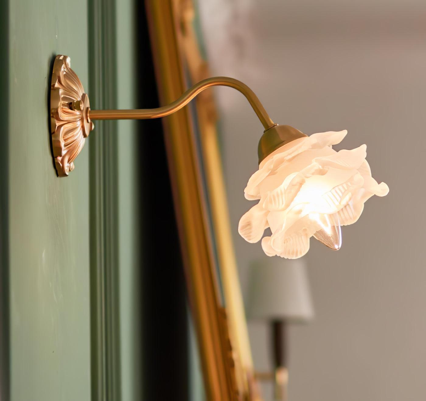 Drifte Brass Floral Luxury Wall Lamp - Letslighting