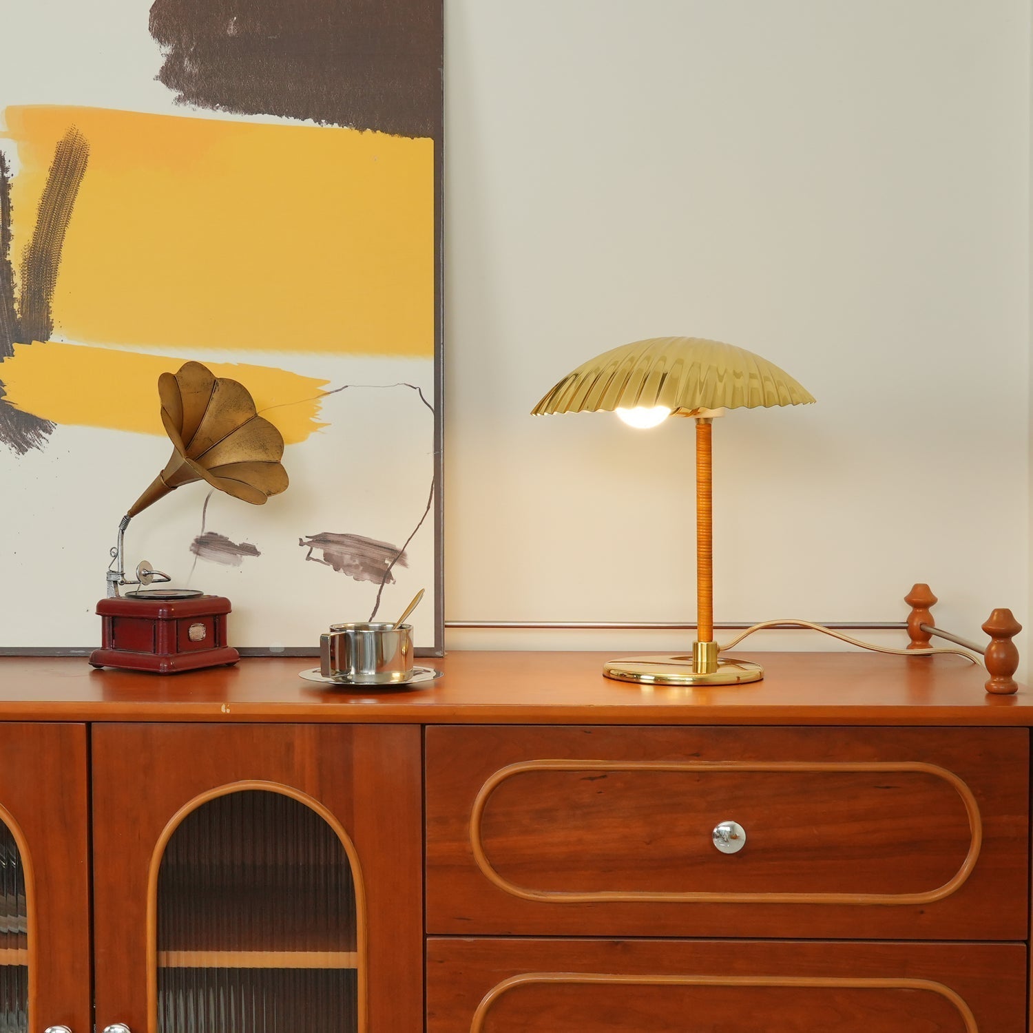 Zorare Brass Glam Table Lamp - Letslighting