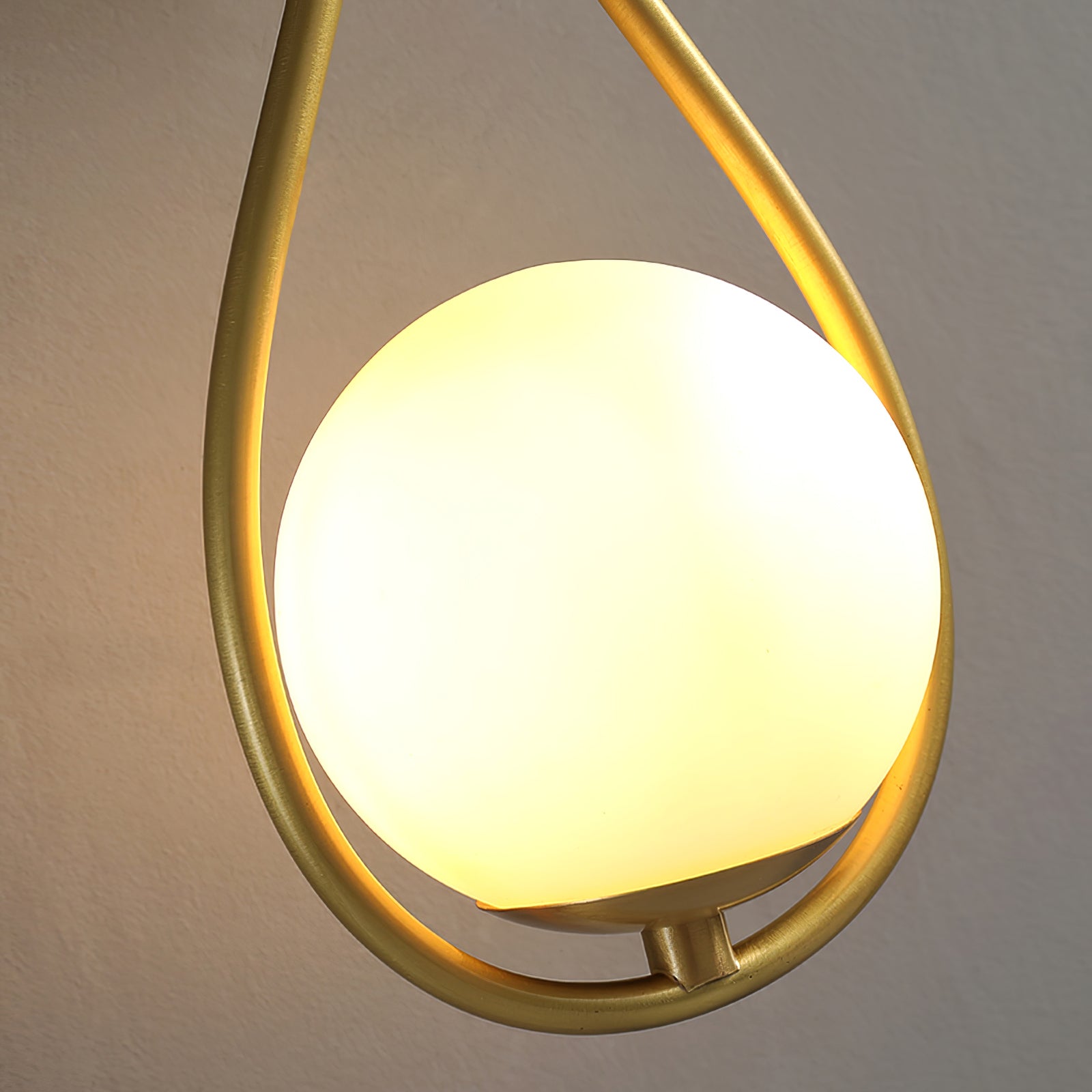 Icarila Modern Minimalist Vanity Brass Glass Wall Lamp - Letslighting