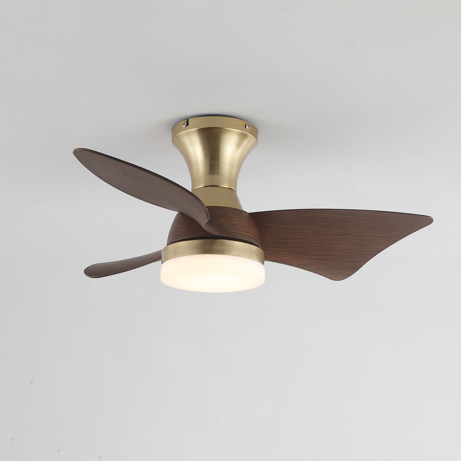Aureon Modern Wood Ceiling Fan Light - Letslighting