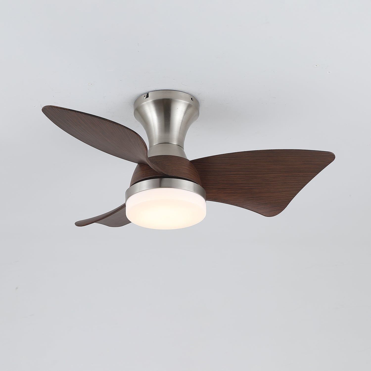Aureon Modern Wood Ceiling Fan Light - Letslighting