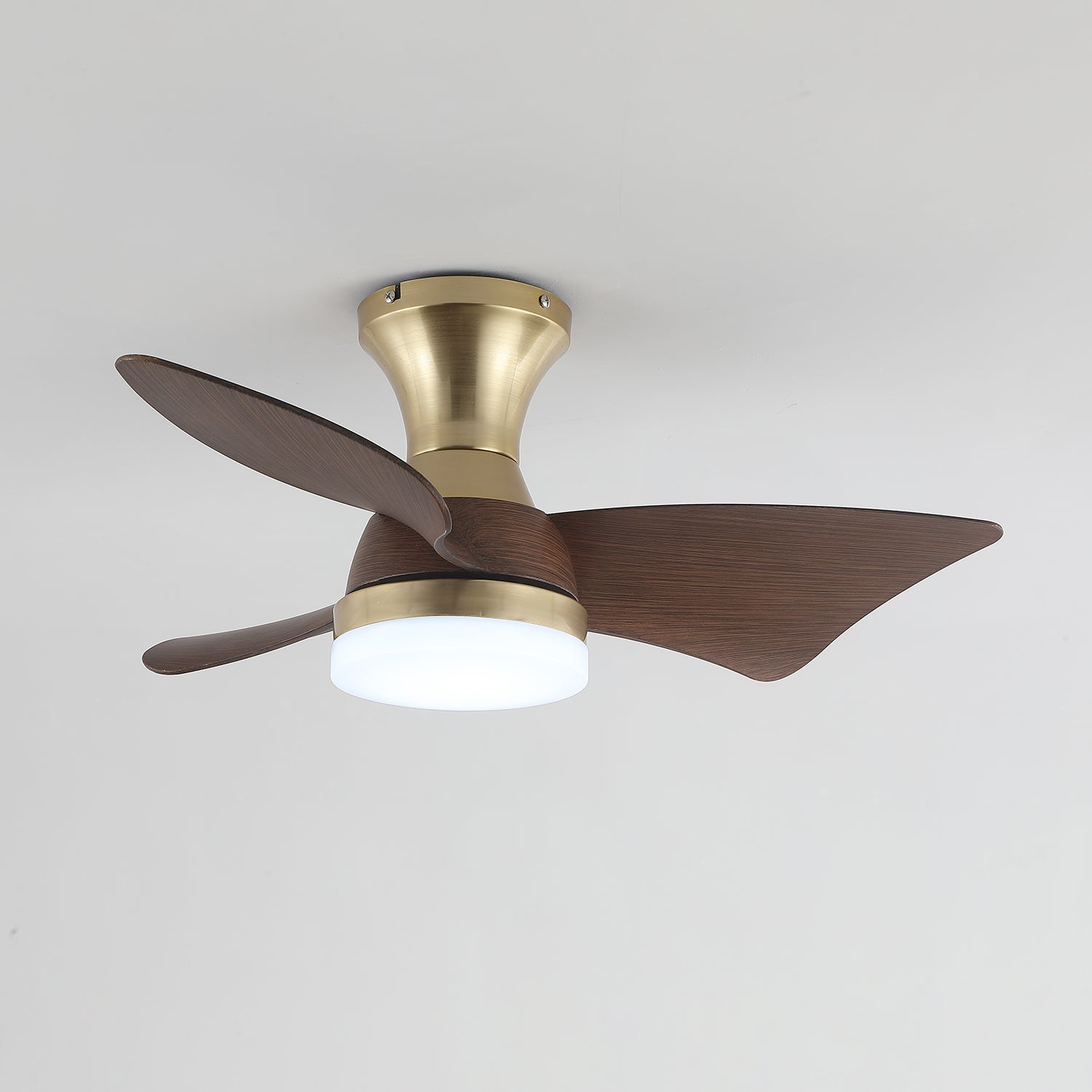Aureon Modern Wood Ceiling Fan Light - Letslighting
