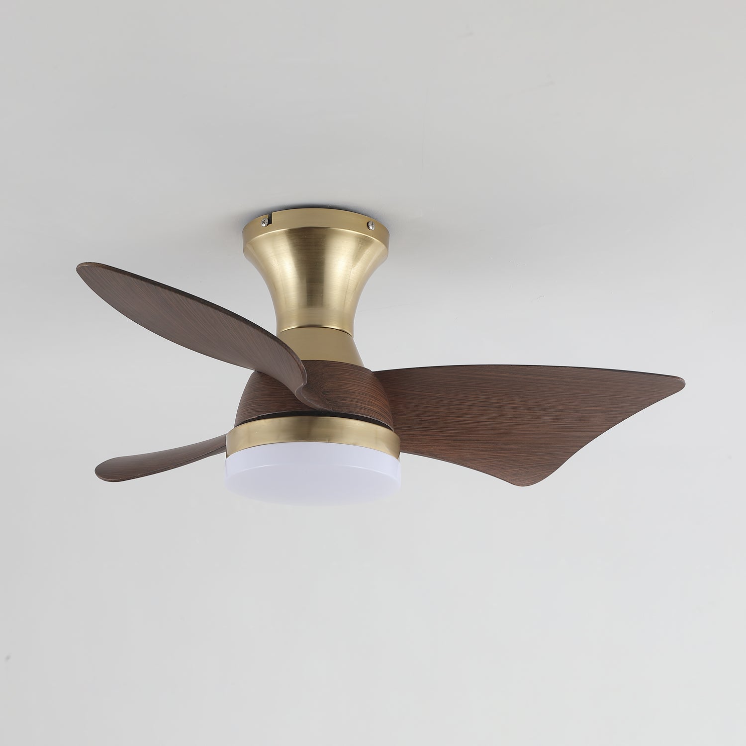 Aureon Modern Wood Ceiling Fan Light - Letslighting