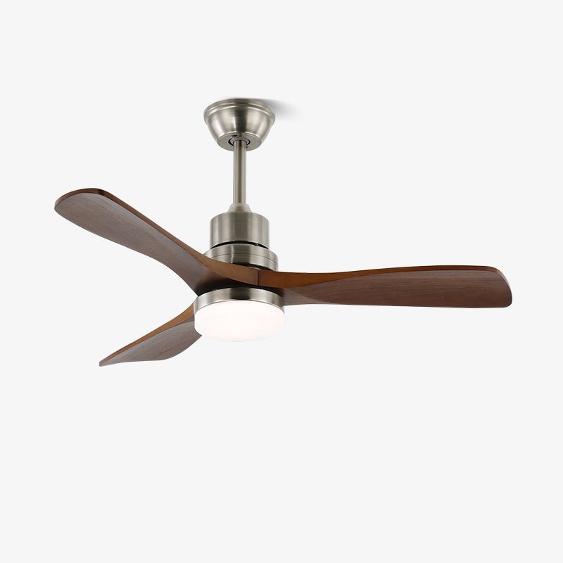 Kaelen Modern Wood Ceiling Fan Light - Letslighting