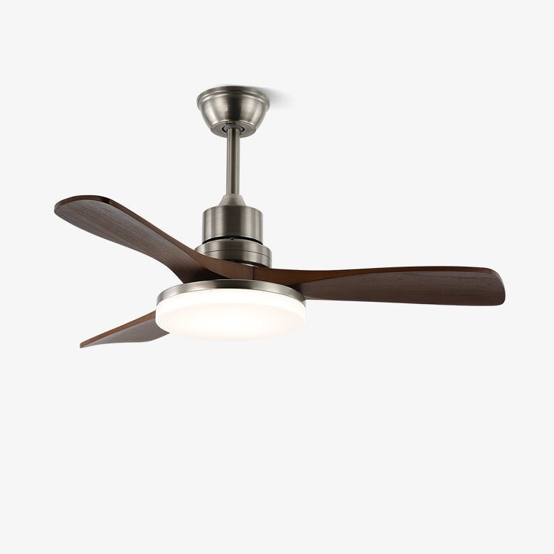 Kaelen Modern Wood Ceiling Fan Light - Letslighting
