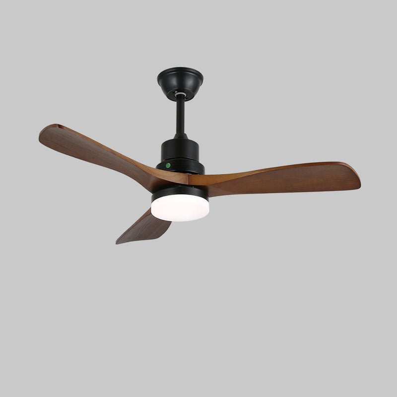 Kaelen Modern Wood Ceiling Fan Light - Letslighting