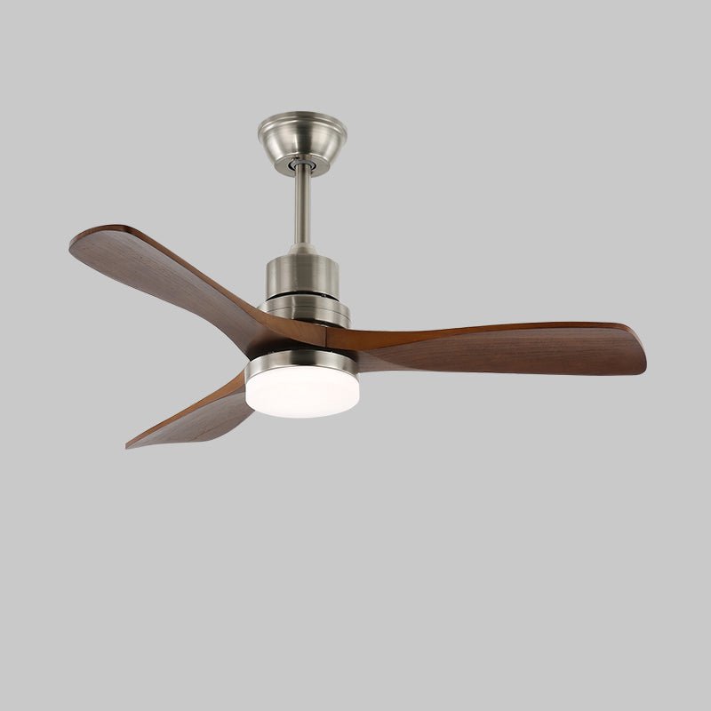 Kaelen Modern Wood Ceiling Fan Light - Letslighting