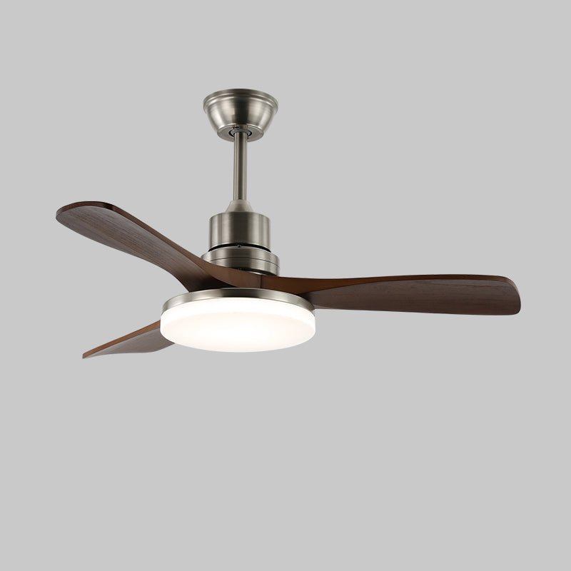 Kaelen Modern Wood Ceiling Fan Light - Letslighting