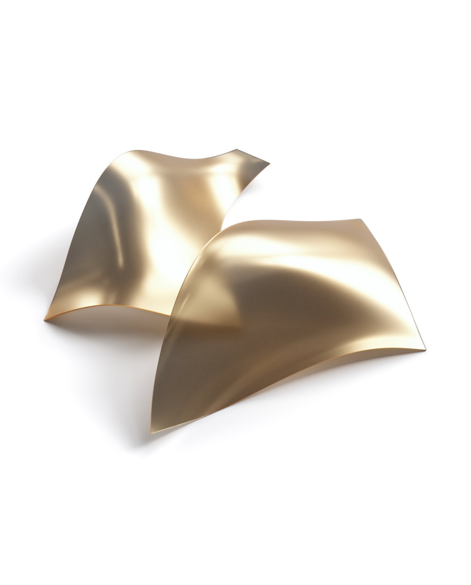 Alnoror Sculptural Gold Pendant Light - Letslighting