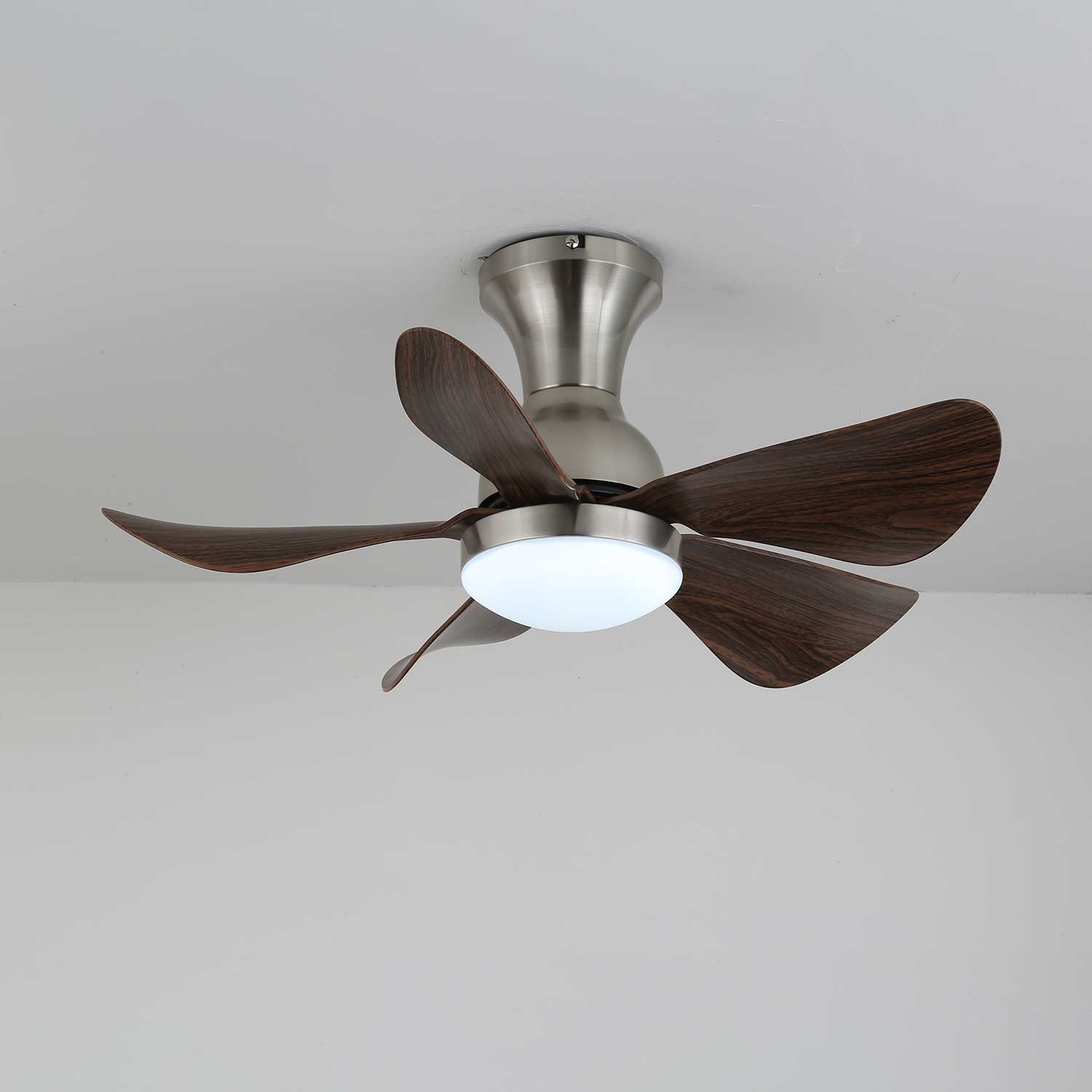 Novaro Modern Wood Ceiling Fan Light - Letslighting