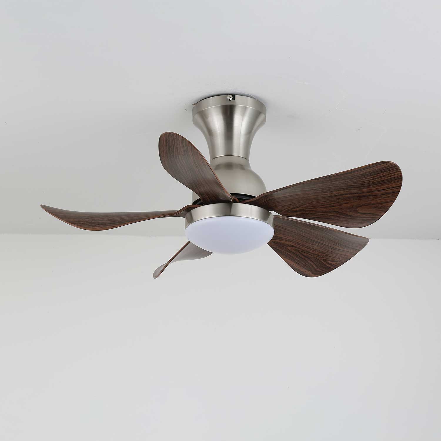 Novaro Modern Wood Ceiling Fan Light - Letslighting