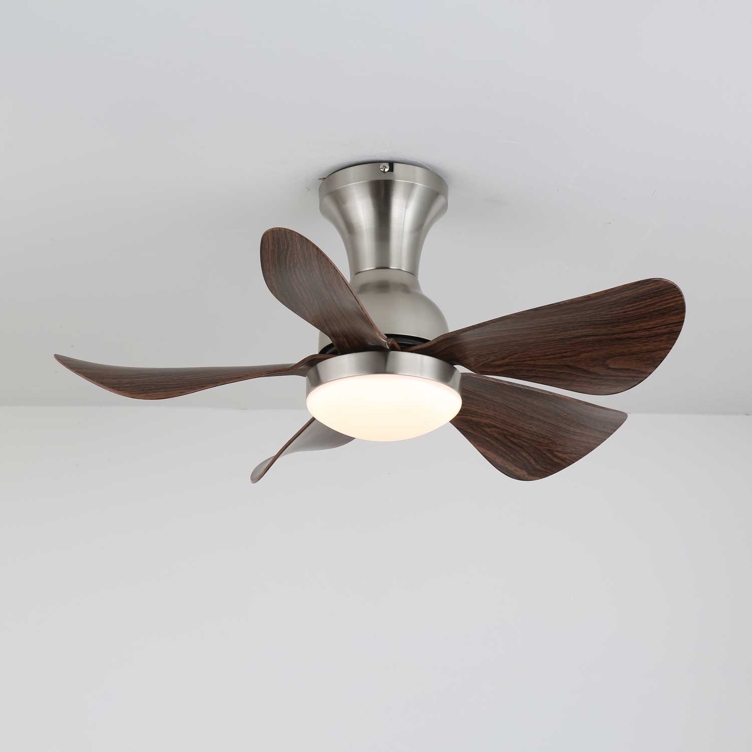 Novaro Modern Wood Ceiling Fan Light - Letslighting