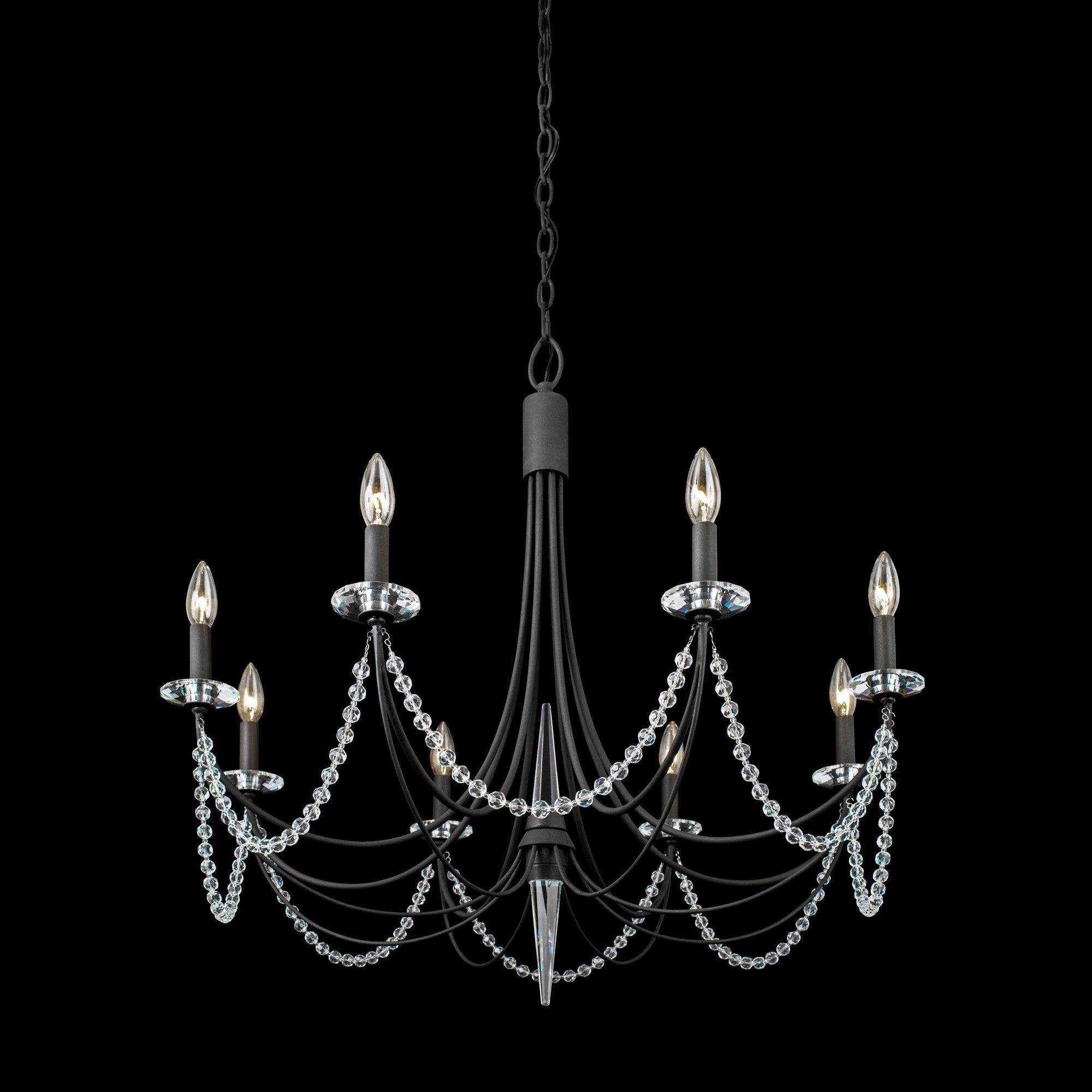 Purelux Postmodern Luxury Brass Crystal Chandelier - Letslighting
