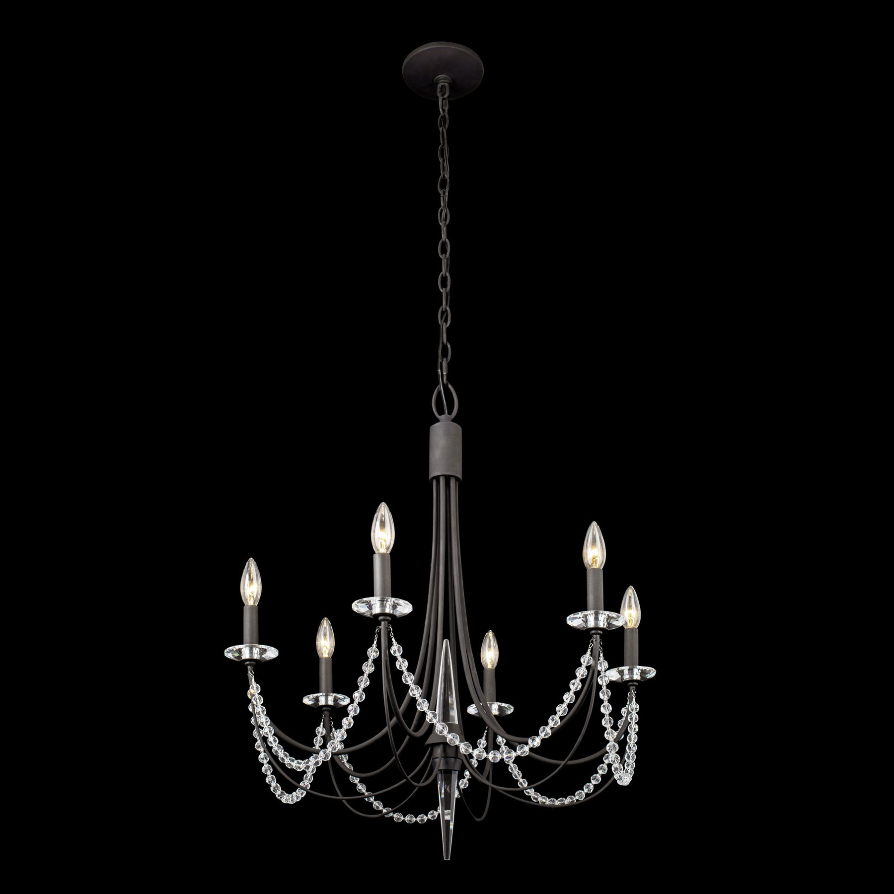 Purelux Postmodern Luxury Brass Crystal Chandelier - Letslighting