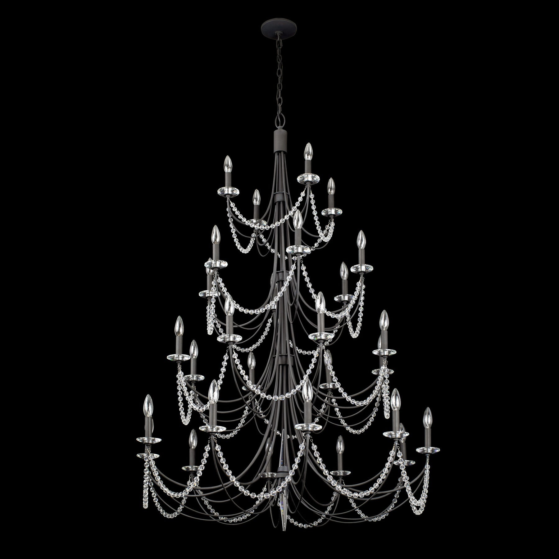 Purelux Postmodern Luxury Brass Crystal Chandelier - Letslighting