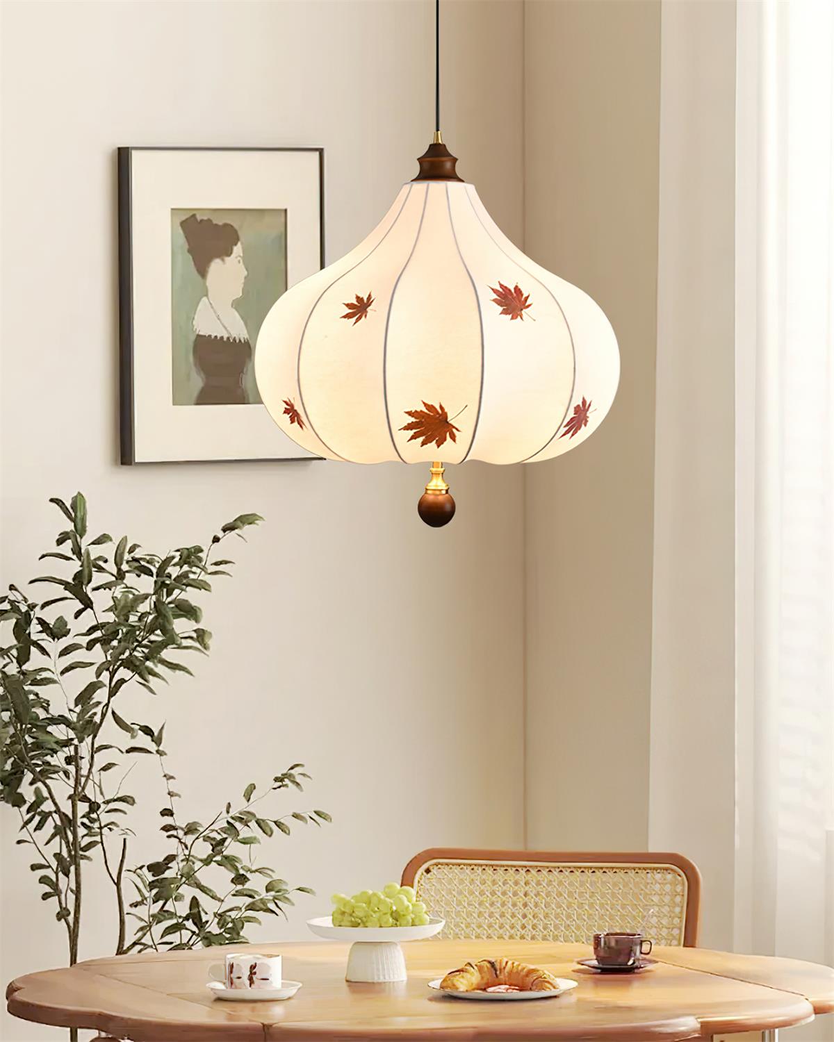 Brera Pendant Lamp Maple Leaf Organic Sculptural - Letslighting