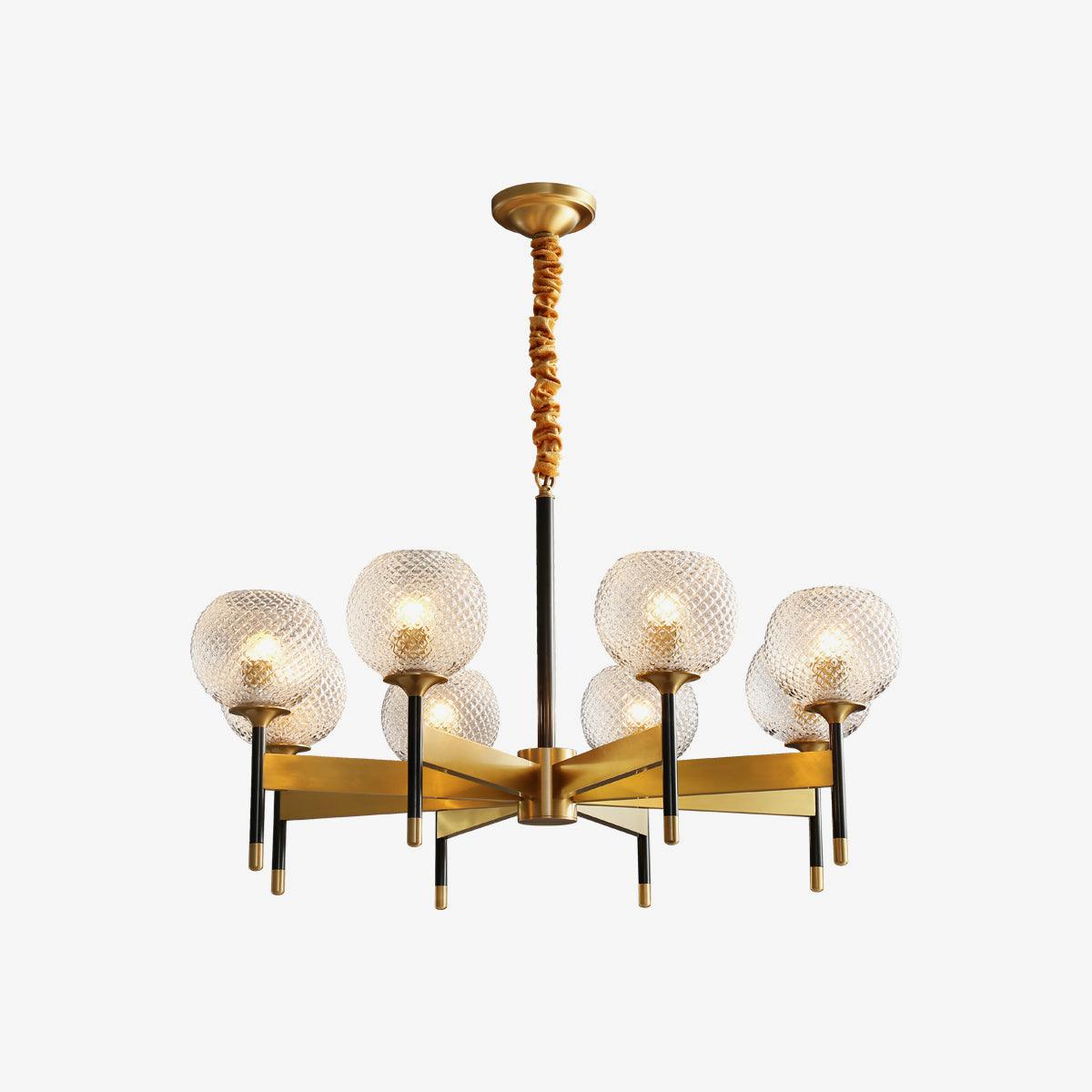 Glint Modern Brass Chandelier - Letslighting